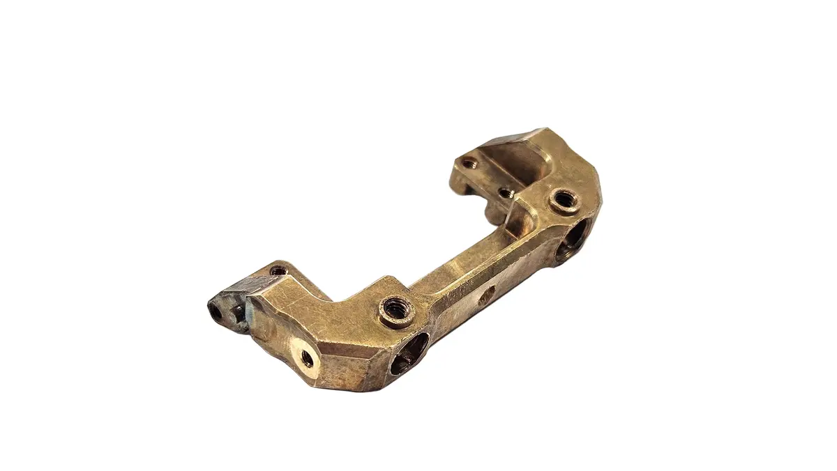 Brass Chassis Brace, Bumper Mount & Servo Mount For Axial Scx10iii Chassis 1