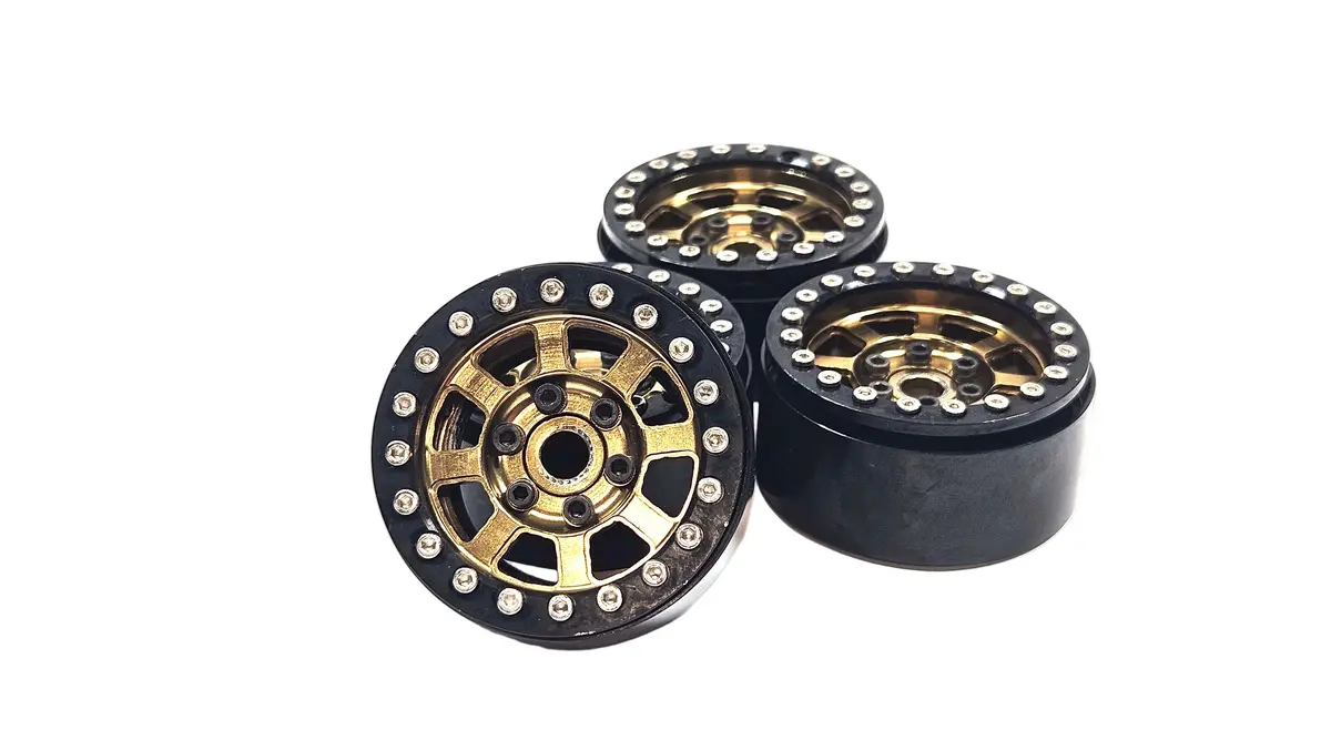 Ssd Rc Assasin Aluminum Bead Lock Wheels (Bronze) 1