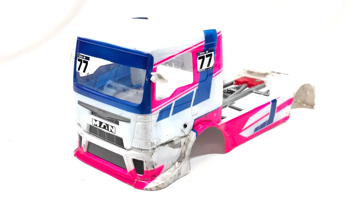 Custom Painted Lexan Racing Semi Body For Touring Car Chassis 1