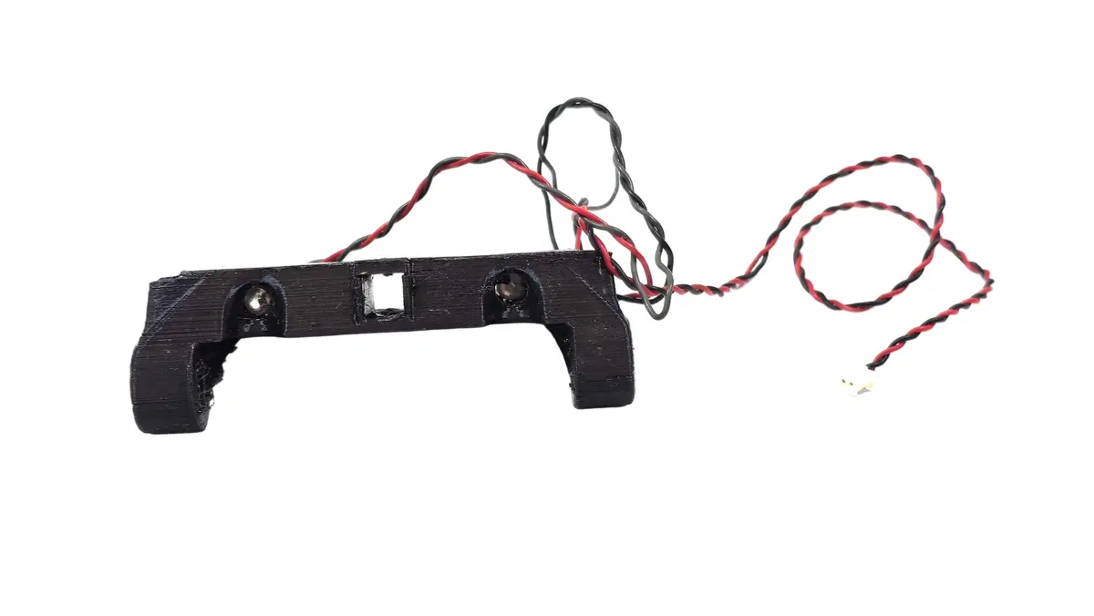 3D Printed Hinge Mount For Axial Scx10ii Chassis W/ Honcho Body 1