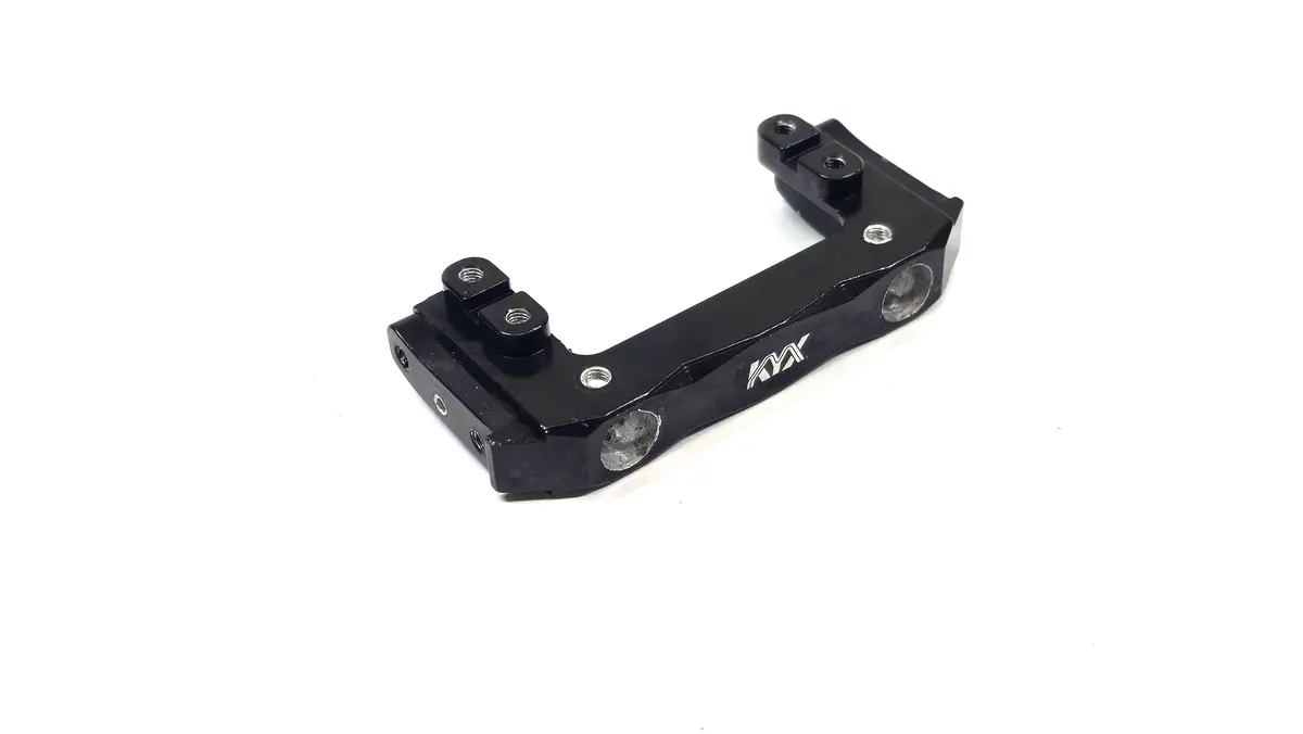 Kyx Aluminum Front Bumper Mount, Servo Mount & Chassis Brace For Axial Scx10ii Chassis 1