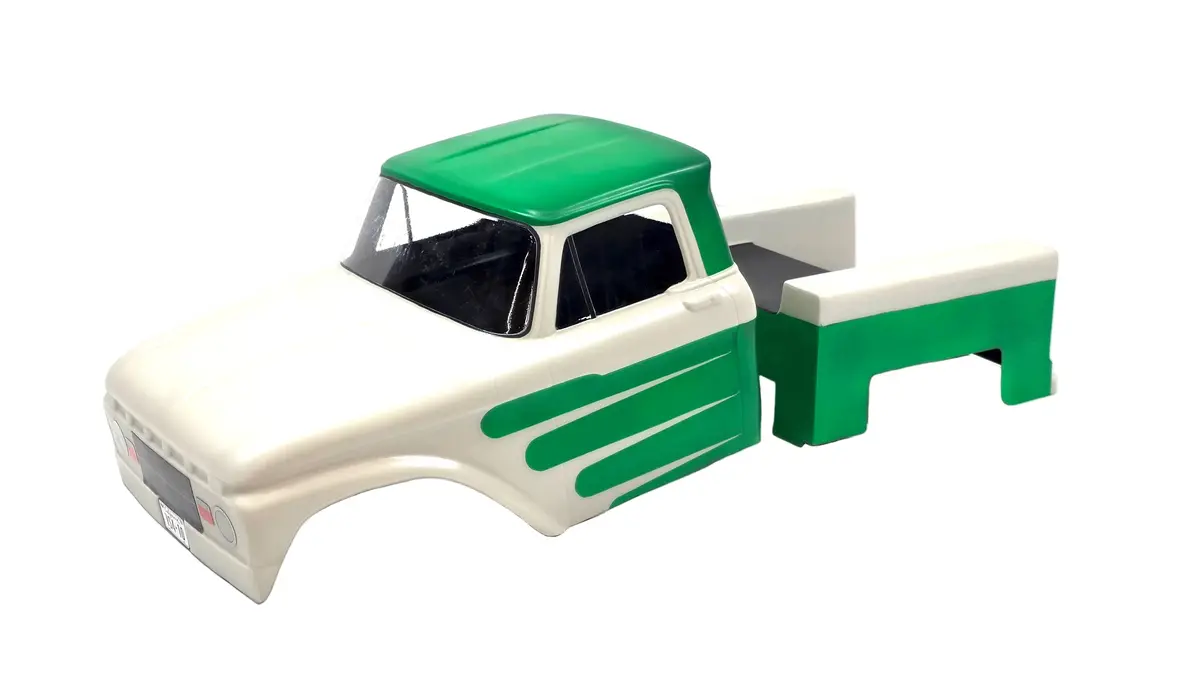 Nomad Creations Custom Painted Service Truck Lexan Body 1