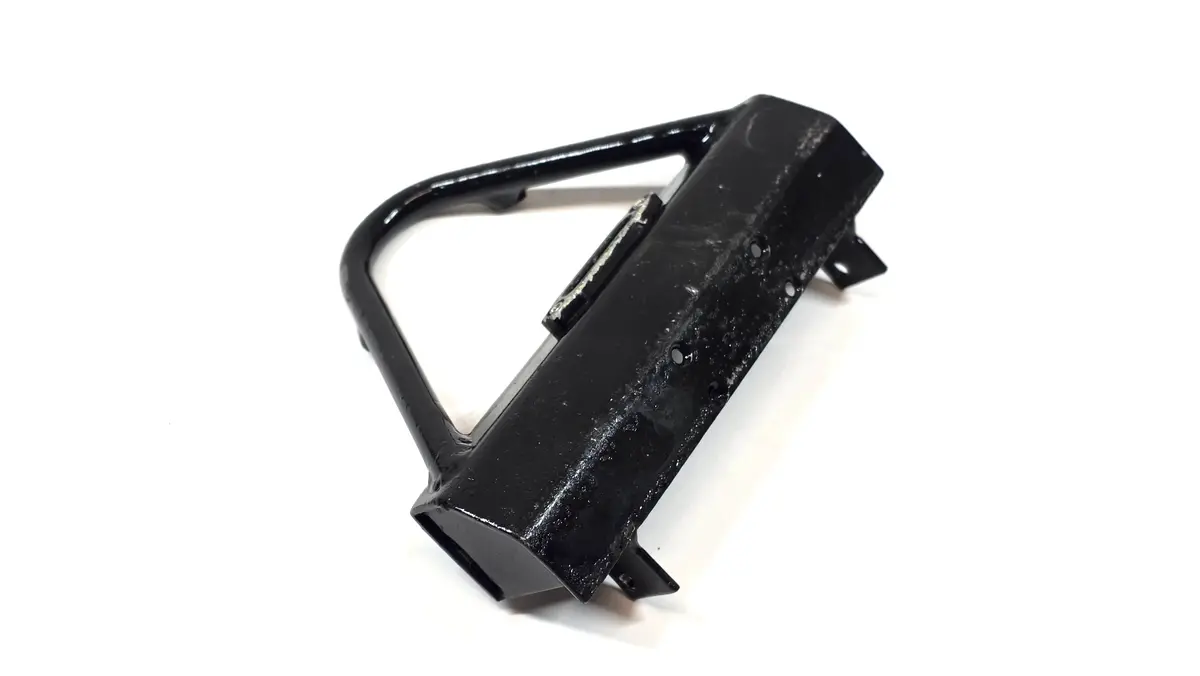 Competition Style Steel Front Bumper W/ Scale Winch Mount 1