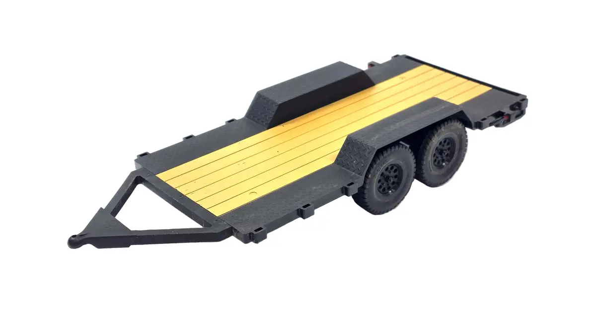 Axial Scx24 Scale Trailer Set W/ Led Lights 1