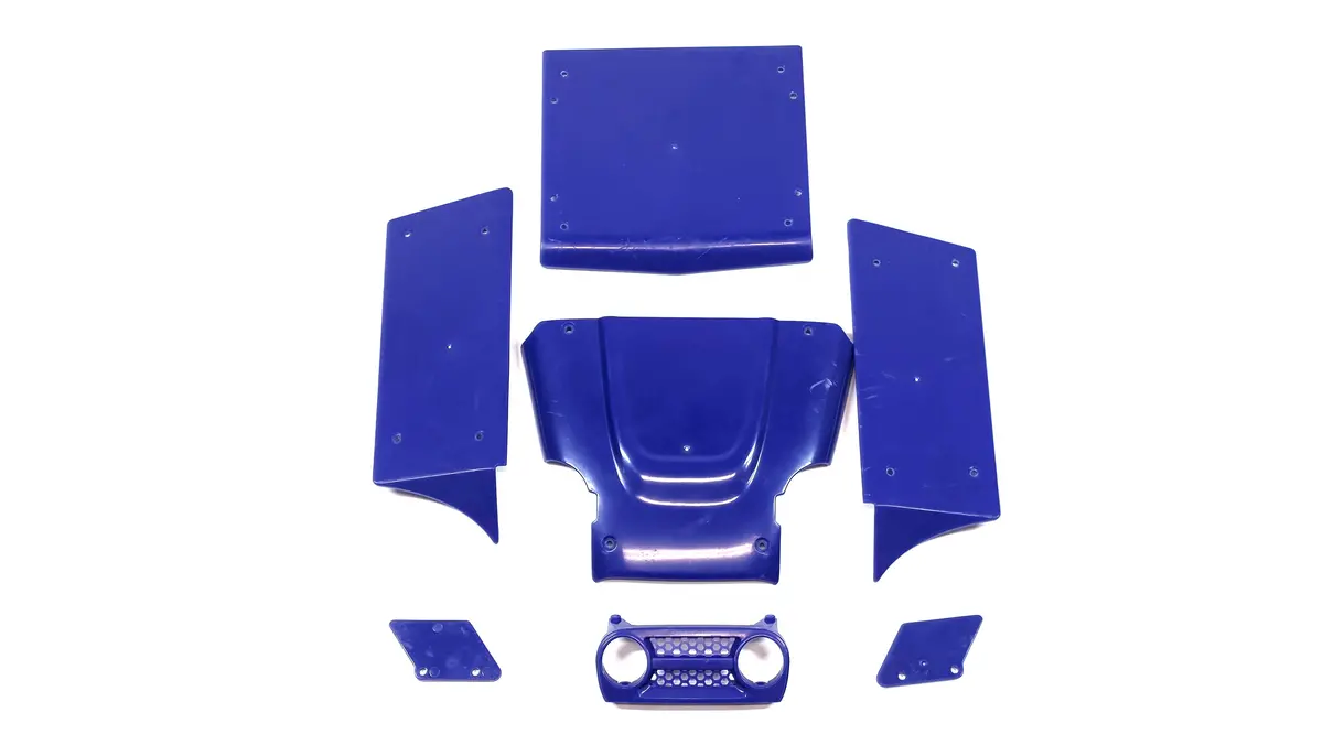 Blue Basic Vanquish Optic Complete Panel Kit 1