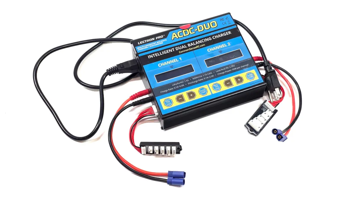 Lectron Pro Acdc- Duo Dual Multi Chemistry Battery Charger 1