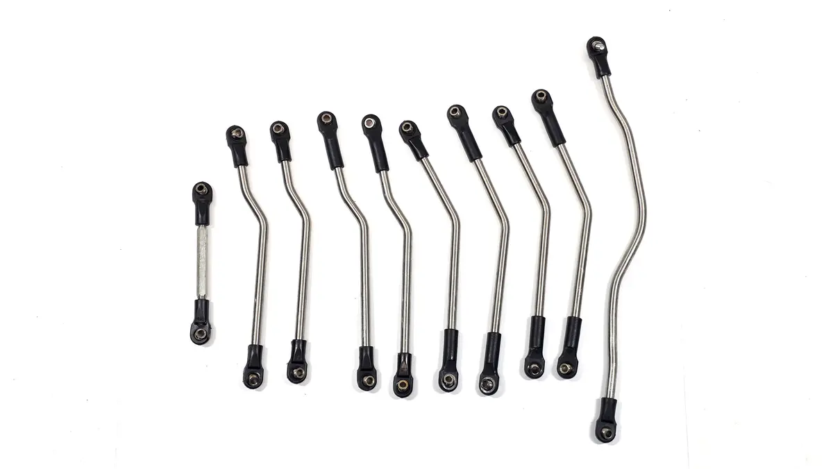 Vanquish Titanium Complete Link Kit For Axial Wraith 1