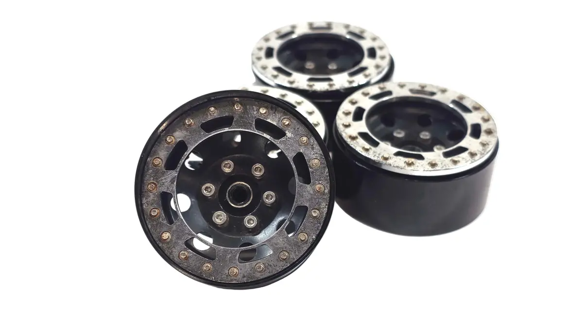 Rc4wd 1.7 Aluminum Bead Lock Wheels Set Of 4 1