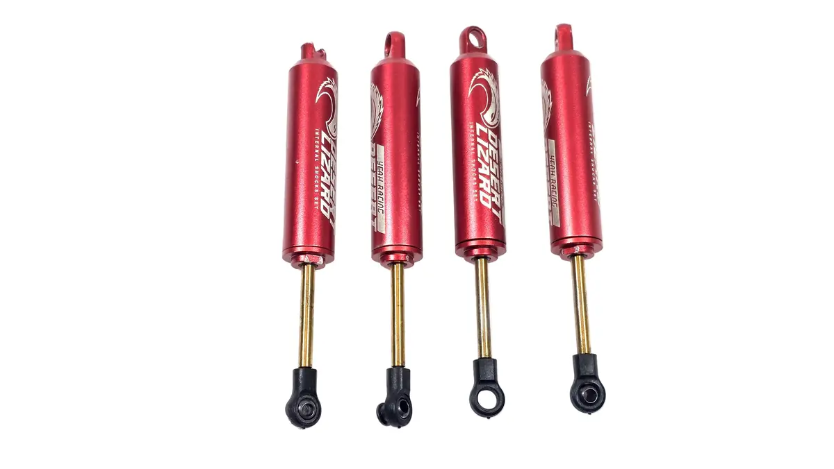 (Damaged) Yeah Racing Desert Lizard Aluminum Shocks Set Of 4 1