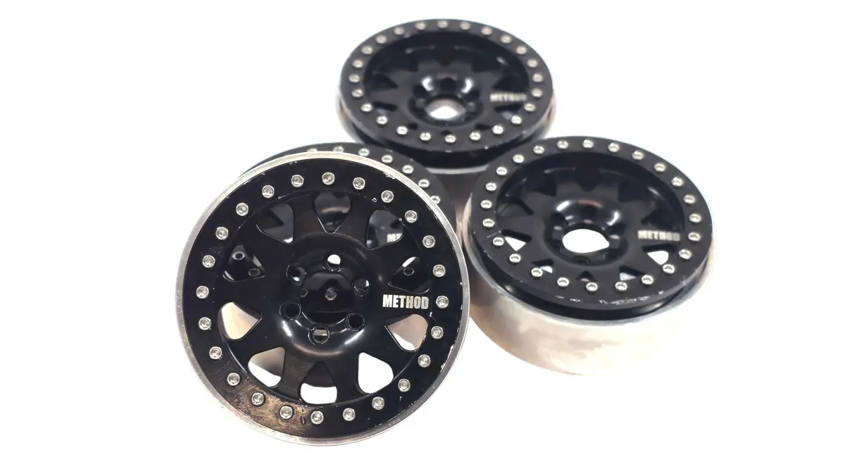 Rare Vanquish Narrow Method 101 Bead Lock Wheels Set Of 4 1