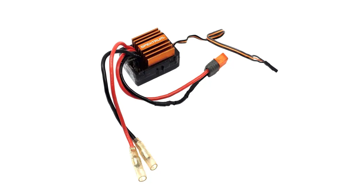 Spektrum Waterproof 2-3S Brushed Esc W/ Drag Brake 1