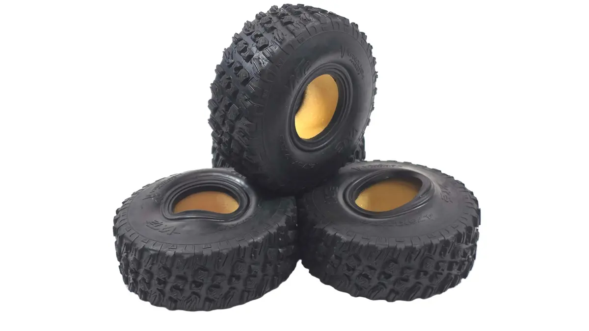 1.9 4.75 Vanquish Vxt2 Tires W/ Single Stage Foams 1
