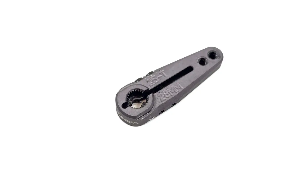 Vanquish 25T 28Mm Aluminum Clamping Servo Horn 1