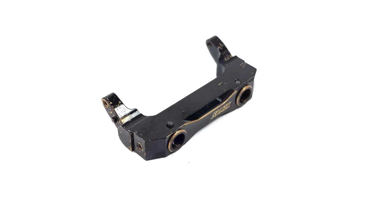 Samix Brass Front Chassis Brace / Bumper Mount For Axial Scx10iii Chassis 1