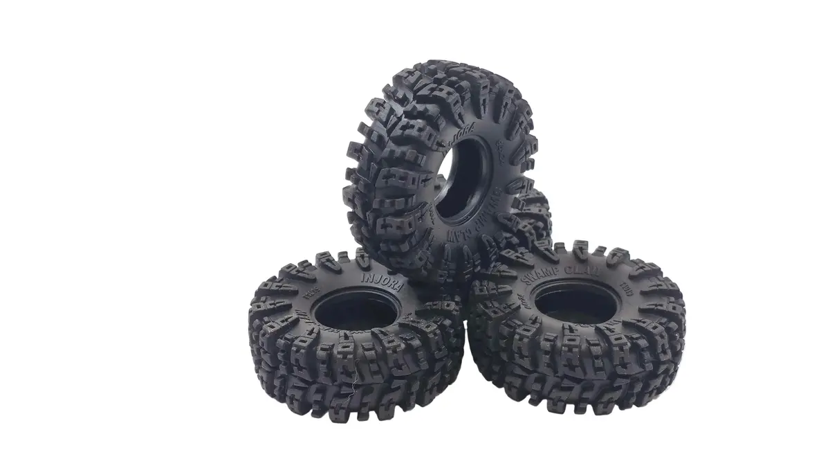 Injora 1.0 Swamp Claw Mud Tire No Foam Set Of 4 1