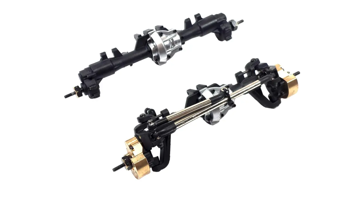 Redcat Gen 8 / Ascent Portal Axle Set W/ Brass & Steering Links 1