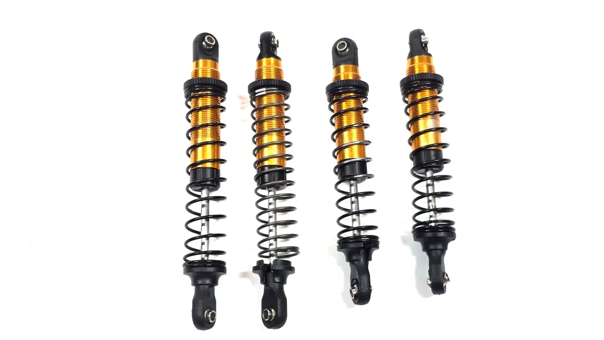 Gold Aluminum Crawler Shock Set Of 4 1