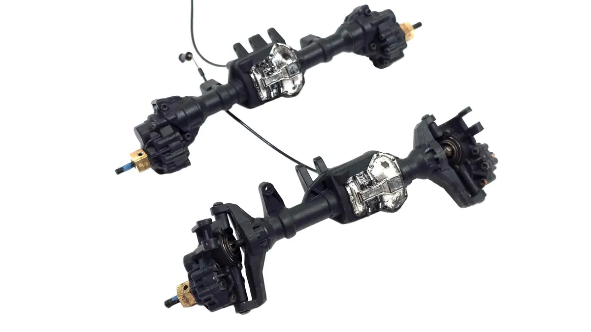 Traxxas Trx4 Portal Axle Set W/ Locking & Un-Locking Diffs 1