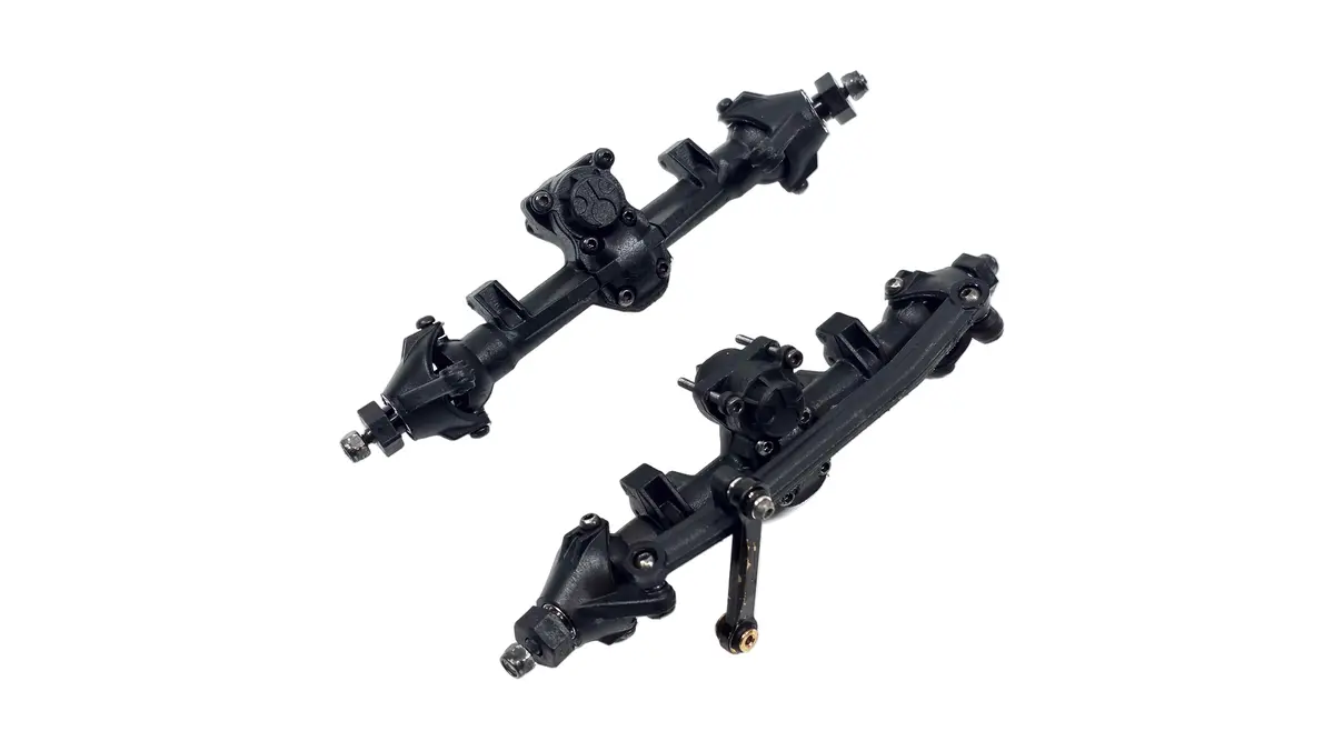 Axial Scx24 Four Wheel Steering Axle Set 1