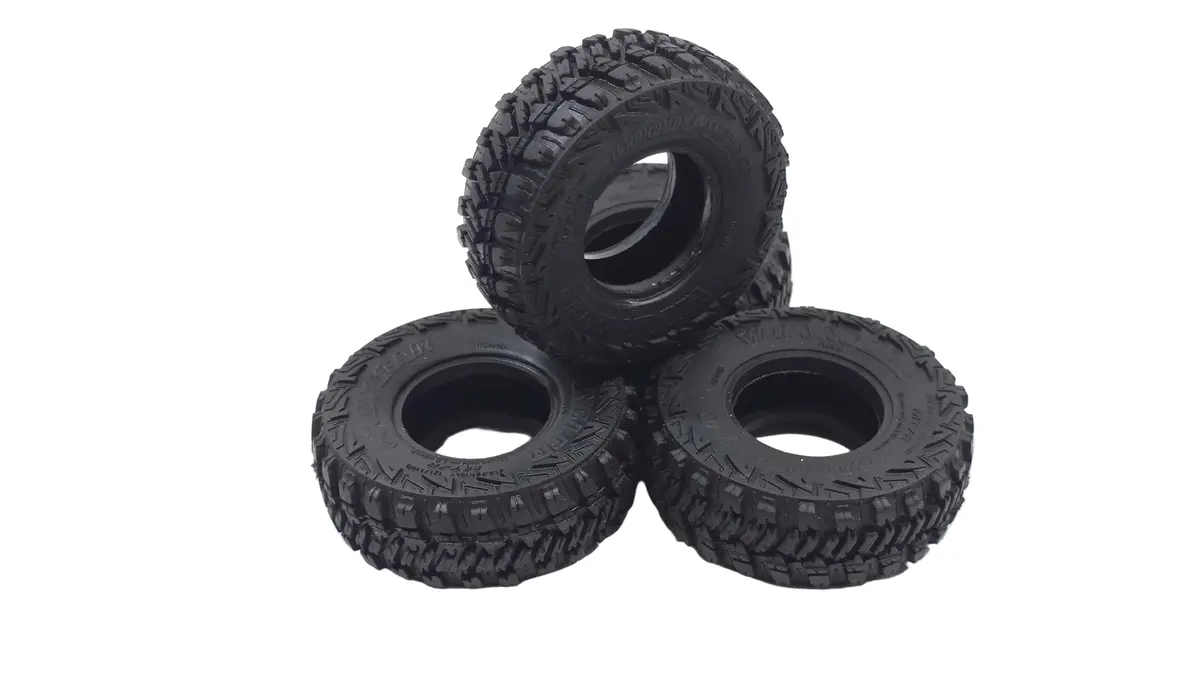 Rc4wd 1.0 Good Year Wrangler Mt/R Scale Tires Set Of 4 1