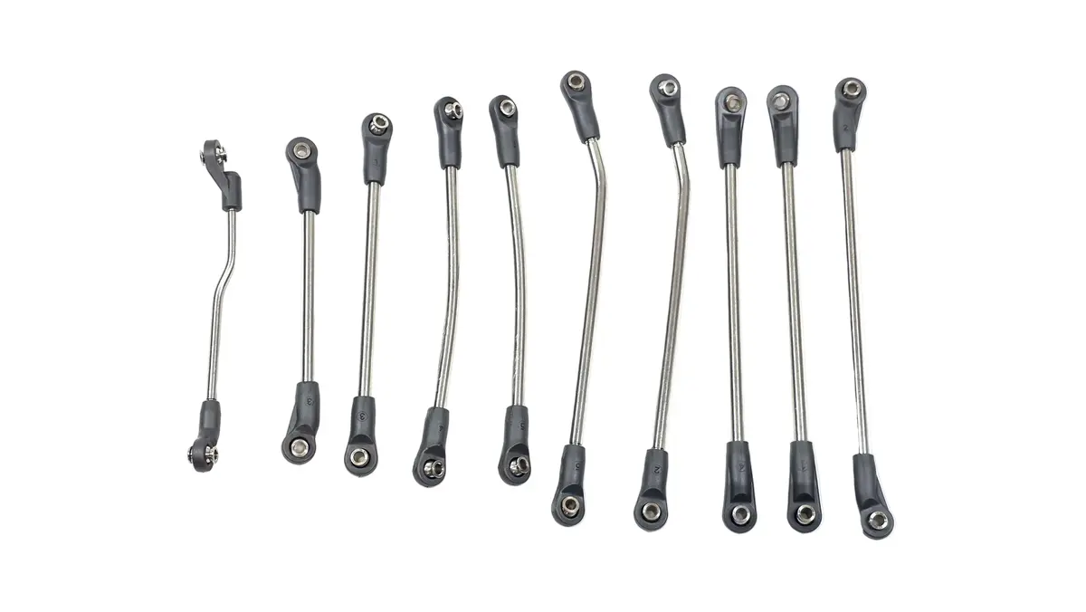 Axial Scx10iii Coyote Stainless Complete Link Kit 1