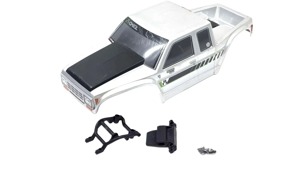 Axial Scx10iii Coyote Lexan Body W/ Clipless Body Mount Set 1