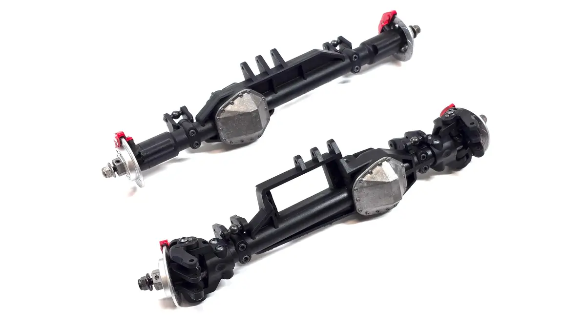 Axial Rbx10 Ryft Complete Straight Axle Set 1