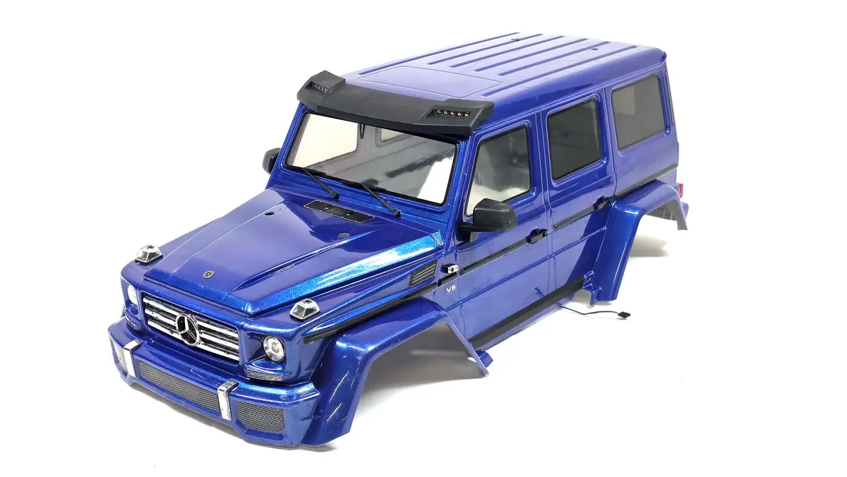 Traxxas Trx4 G500 Scale Lexan Body W/ Led Light Kit 1