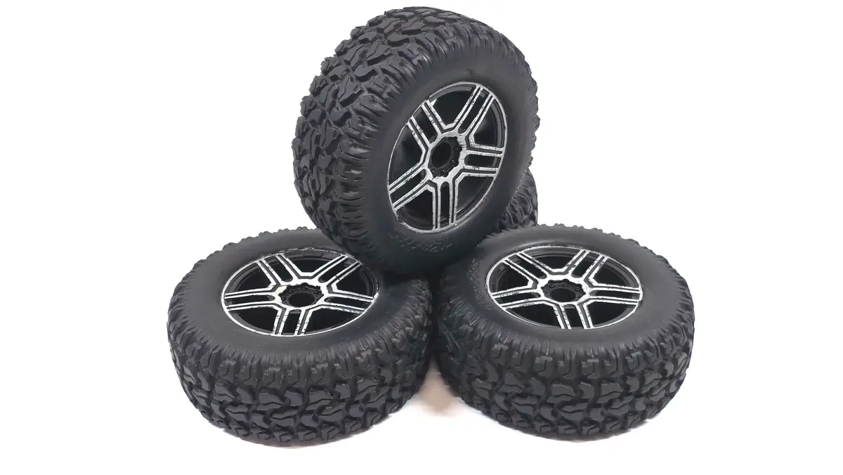 Traxxas Trx4 G500 2.2 Low Profile Tires & Wheels (Glued) 1