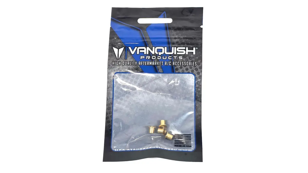 Vanquish Brass Axle Flange Tubes 1