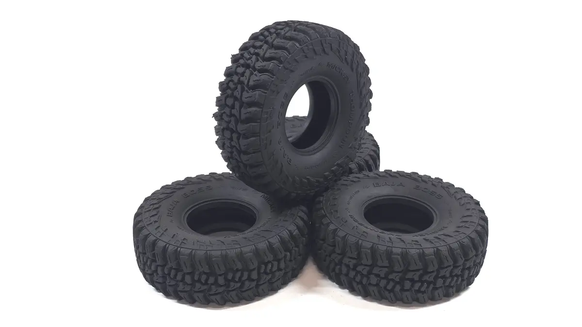 Worn 1.9 4.75 Mickey Thompson Baja Boss Scale Tires Set Of 4 1