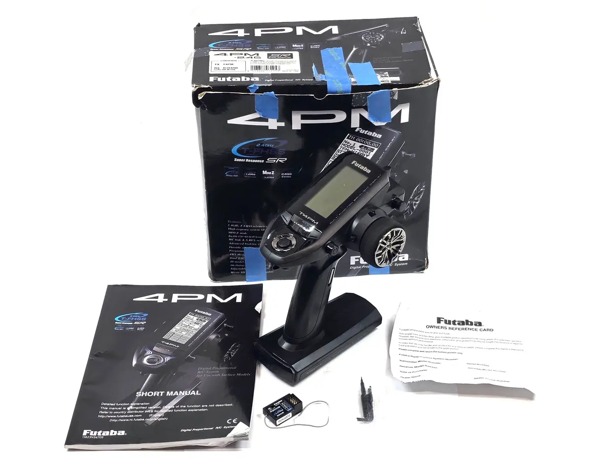 Futaba 4Pm 4 Channel Radio W/ R304sb S.Bus2 Receiver Combo 1