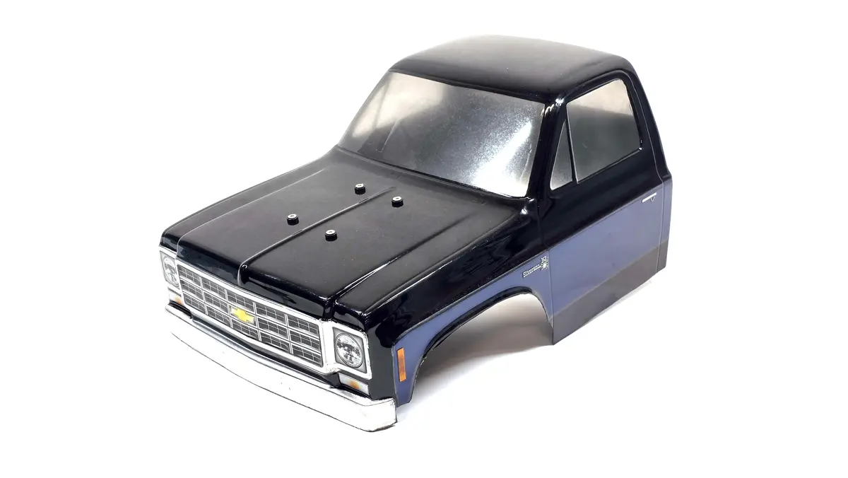 Proline Scale Chevy Silverado Lexan Cab W/ Fishin Bill Custom Painted Body & Magnetic Body Mounts 1