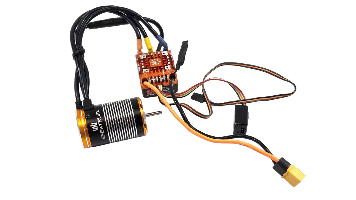 Spektrum Firma Foc 60A Sesnored Brushless Esc & 2100Kv Motor 1