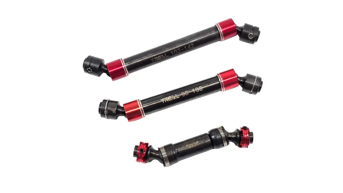 Treal & Kyx Metal Crawler Drive Shaft For Traxxas Trx6 1
