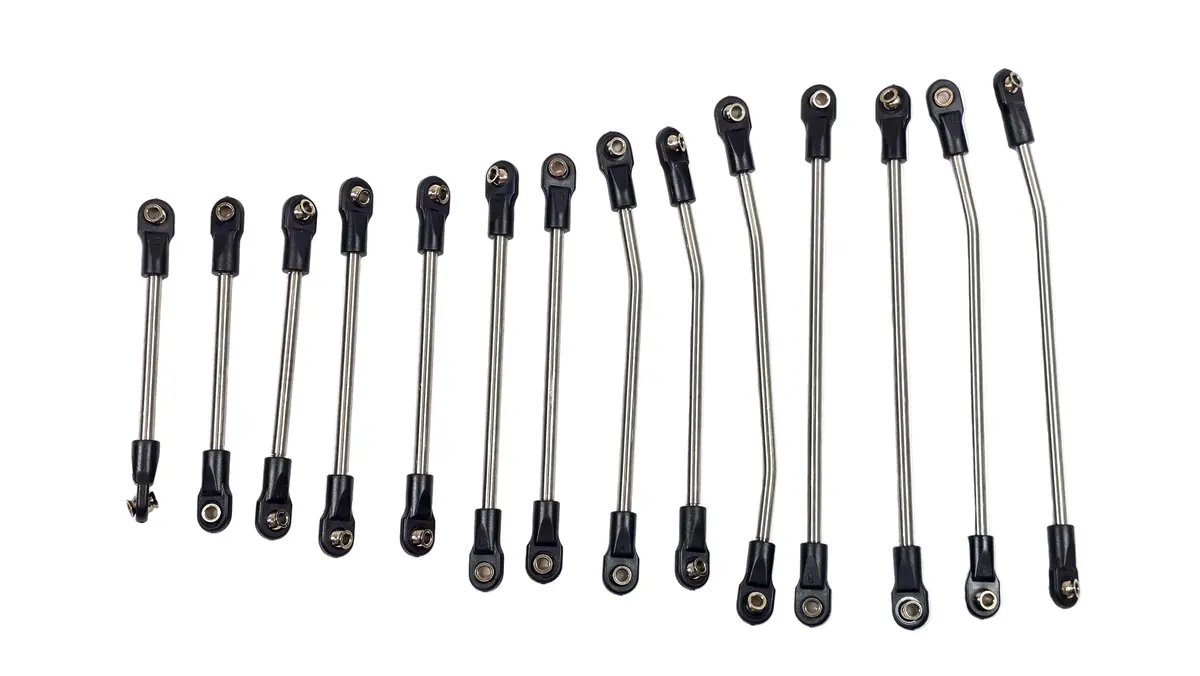 Stainless High Clearence Complete Link Kit For Traxxas Trx6 1