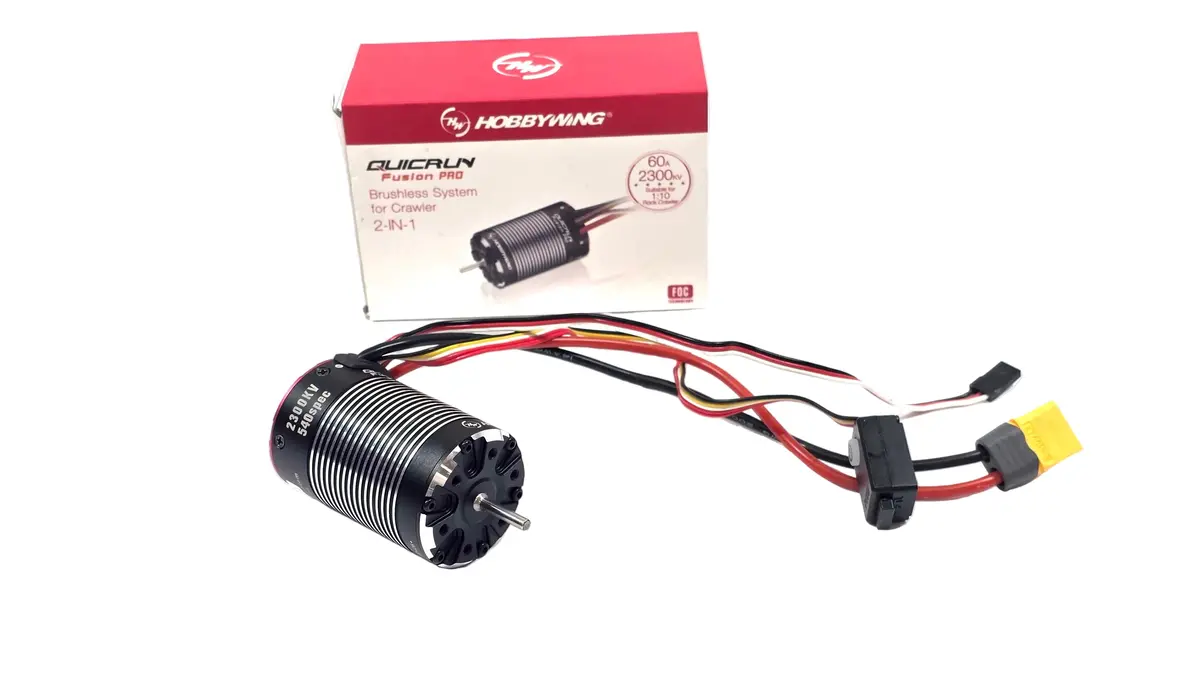 Hobbywing Fusion Pro 2300Kv Brushless Motor & Esc 2In1 Combo 1