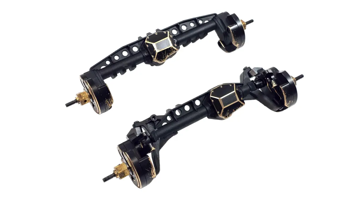Brassed Out Axial Ar45 Portal Axle Set 1