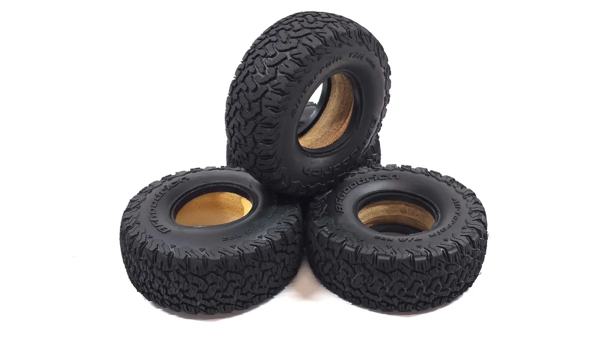 Axial 1.9 4.75 Bfgoodrich All-Terrain Ko2 Scale Tries W/ Foams 1