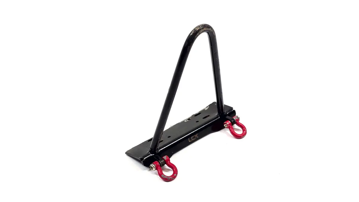 Stinger Style Front Bumper W/ Winch Mount & Scale D-Rings 1