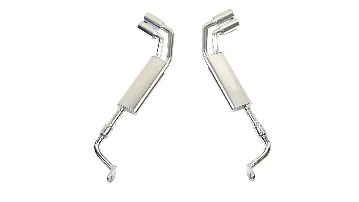 Traxxas Trx4 Plastic Side Exit Exhuast Set 1