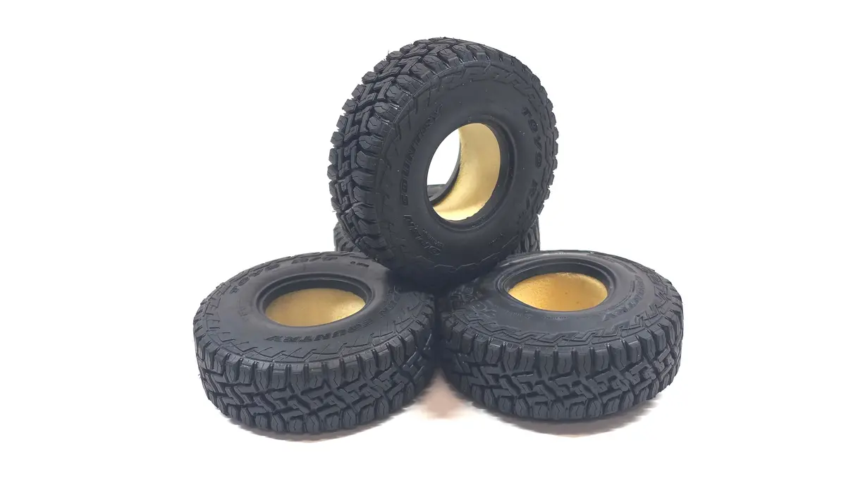 Proline Toyo R/T Open Country Scale 1.9 4.45 Tires Set Of 4 1