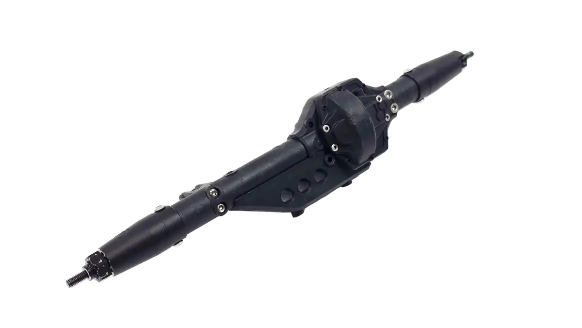 Axial Ar60 Straight Axle Rear W/ Vanquish Aluminum Rear Lock Outs 1