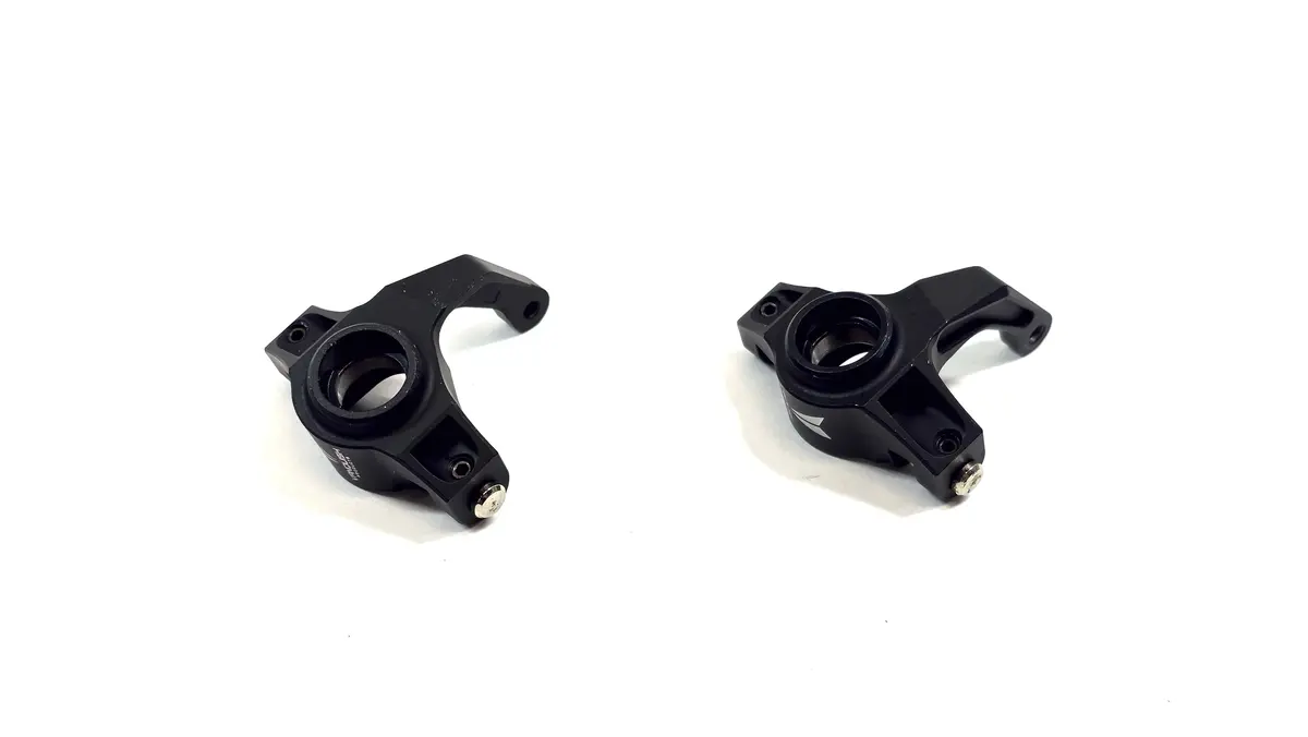 Vanquish Aluminum Steering Knuckles W/ Stainless King Pins For 1/10 Scale Axial Yeti 380 1