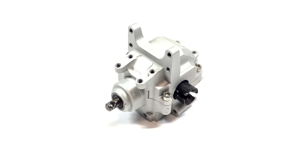Axial Yeti Complete Front Bulk Head / Differential Vanquish Currie Housing 1