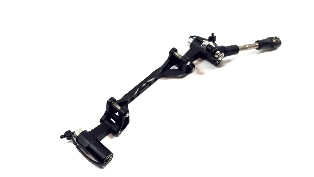 Vanquish Complete Steering Rack & Bell Crank W/ Aluminum Posts For 1/10 Axial Yeti 1