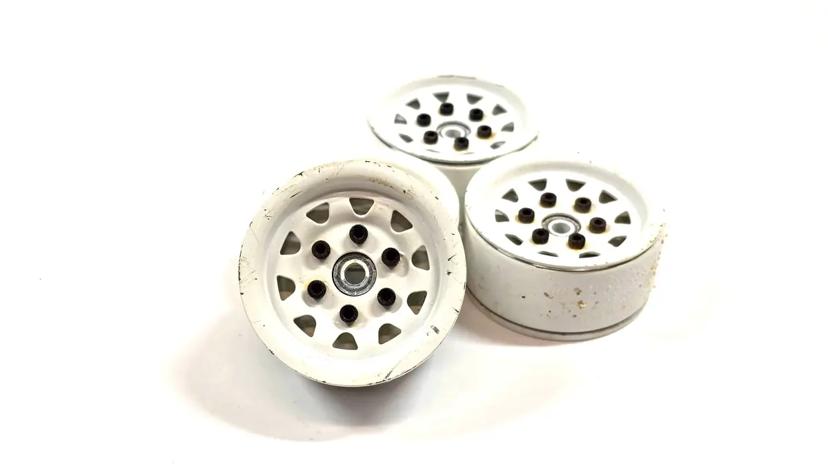 1.9 Steelie Style Bead Lock Wheels Set Of 4 1
