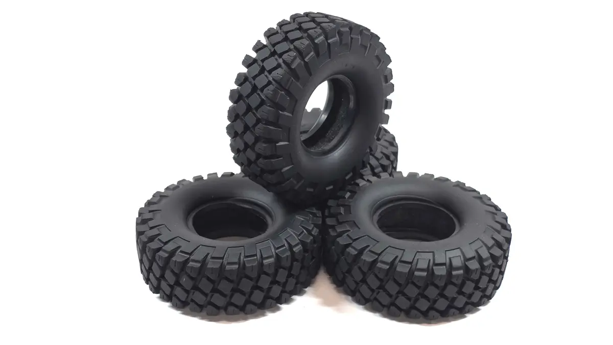 1.9 No Name Scale Tires Set Of 4 1