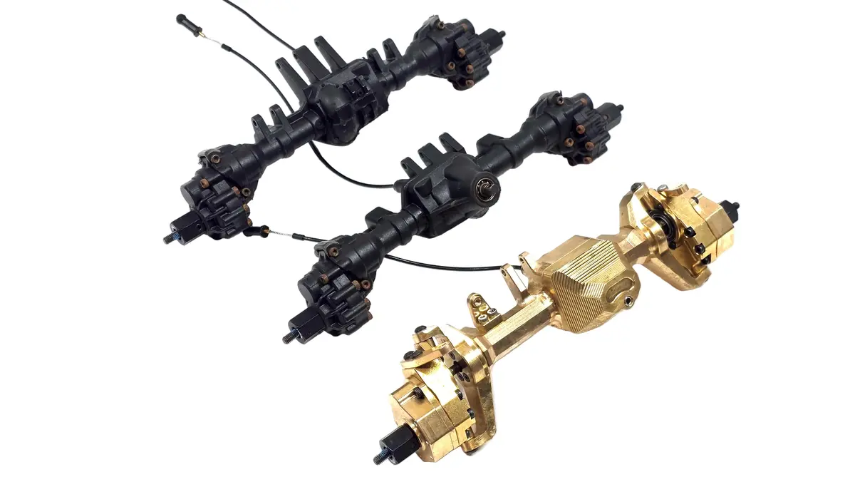 Traxxas Trx6 6X6 Locking & Un-Locking Portal Axle Set 1