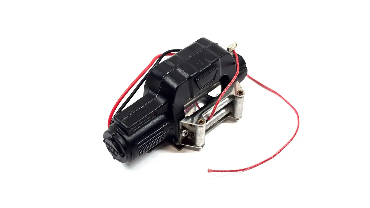 Damaged 1/10 Scale Winch (For Parts, Repair, Or Looks) 1
